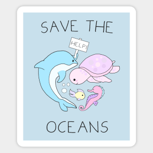 Save The Oceans Magnet